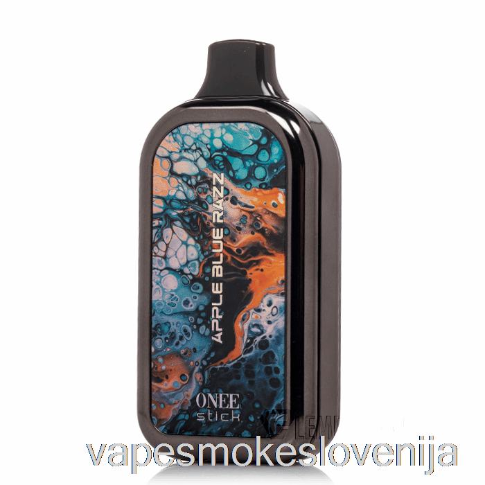 Vape Slovenija Yibla 6500 Za Enkratno Uporabo Apple Blue Razz